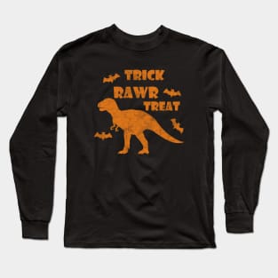 Dinosaur - Trick Rawr Treat Long Sleeve T-Shirt